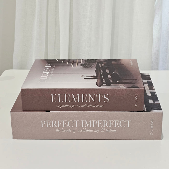 Perfect Imperfections and Elements Coffee Table Book