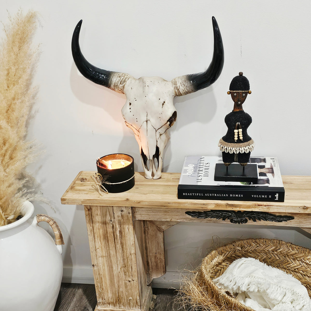 Faux Cow Skull | 44 cm