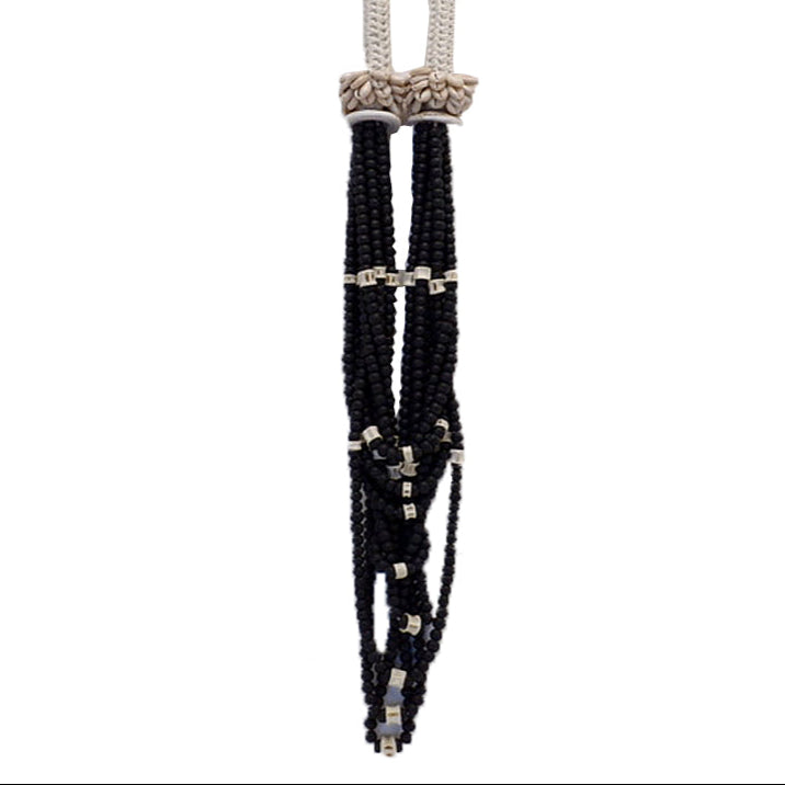 Navajo Shell Wall Necklace | Tassel