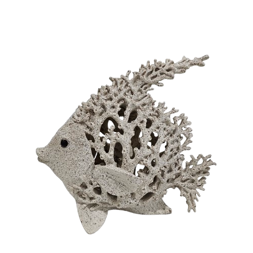 Bondi Angel Fish Sculpture | Stone | 27 cm.
