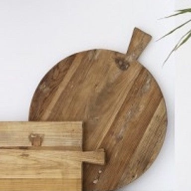 Reclaimed Elm Board | Round
