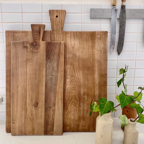 Reclaimed Elm Board | Rectangle