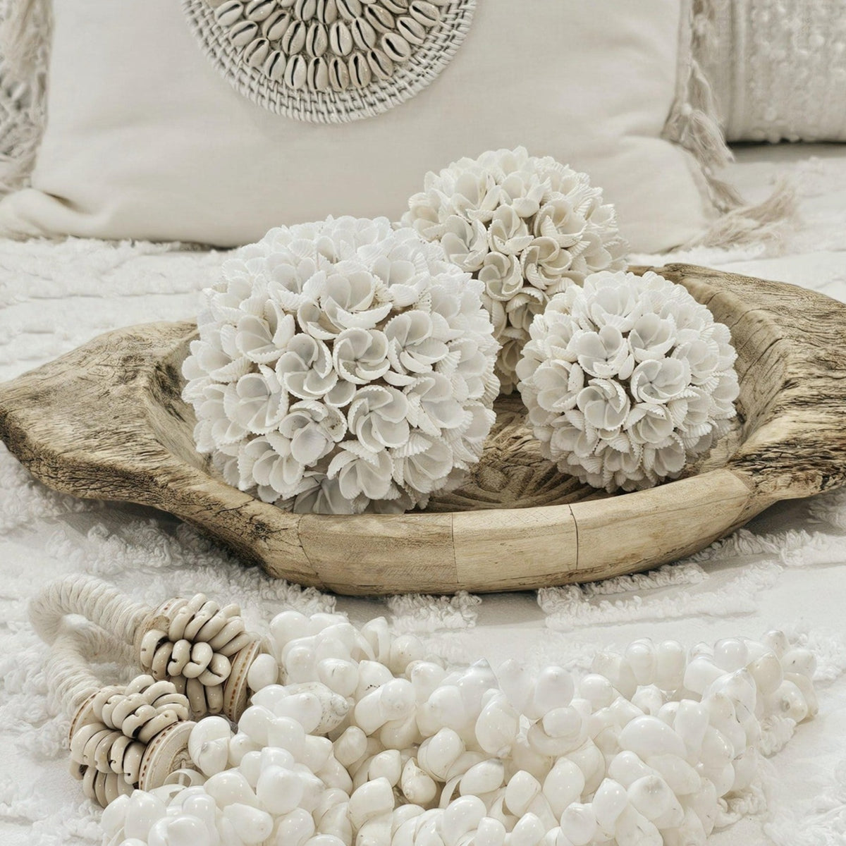 Frangipani Shell Ball | Large | Pre Order