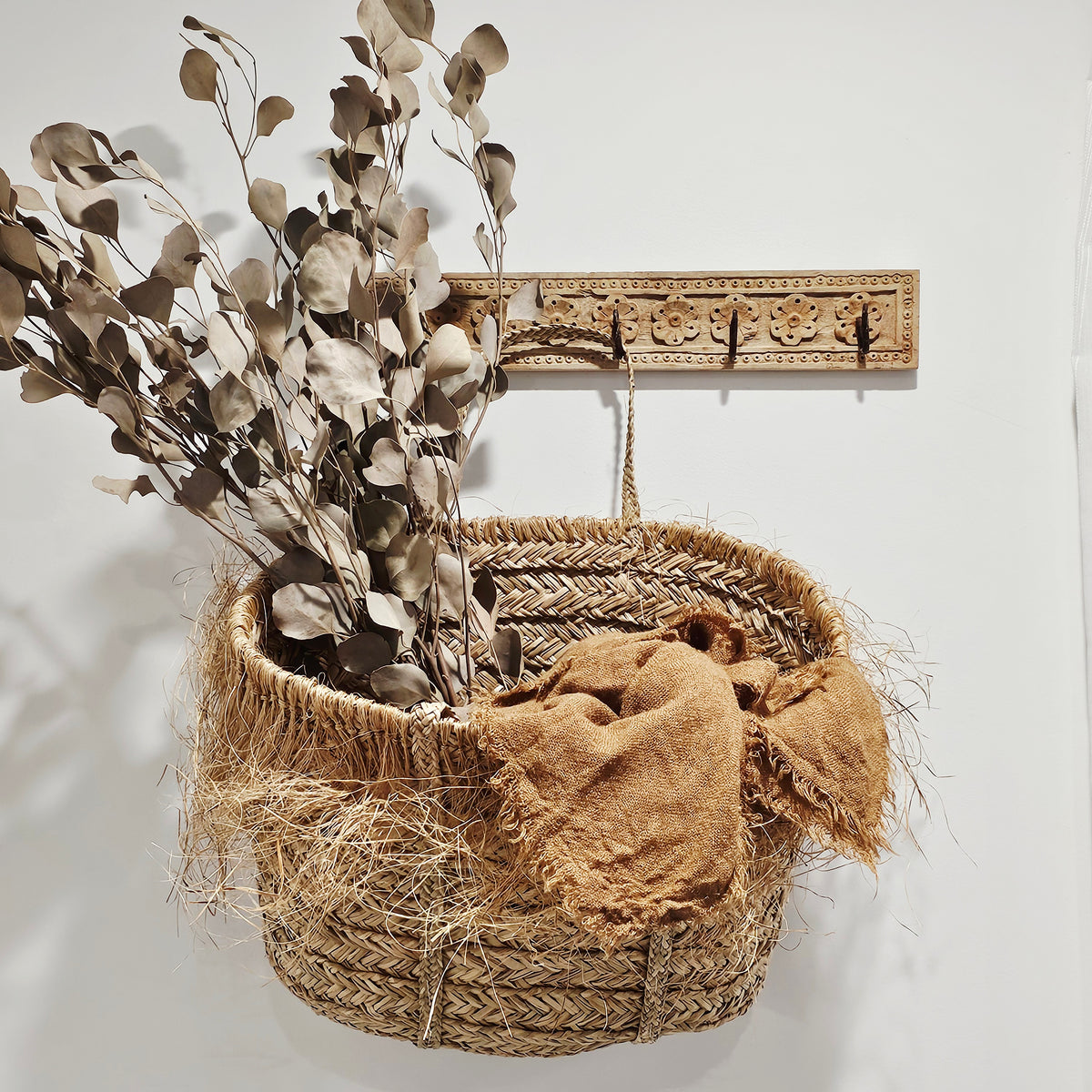 Seychelles Seagrass Basket