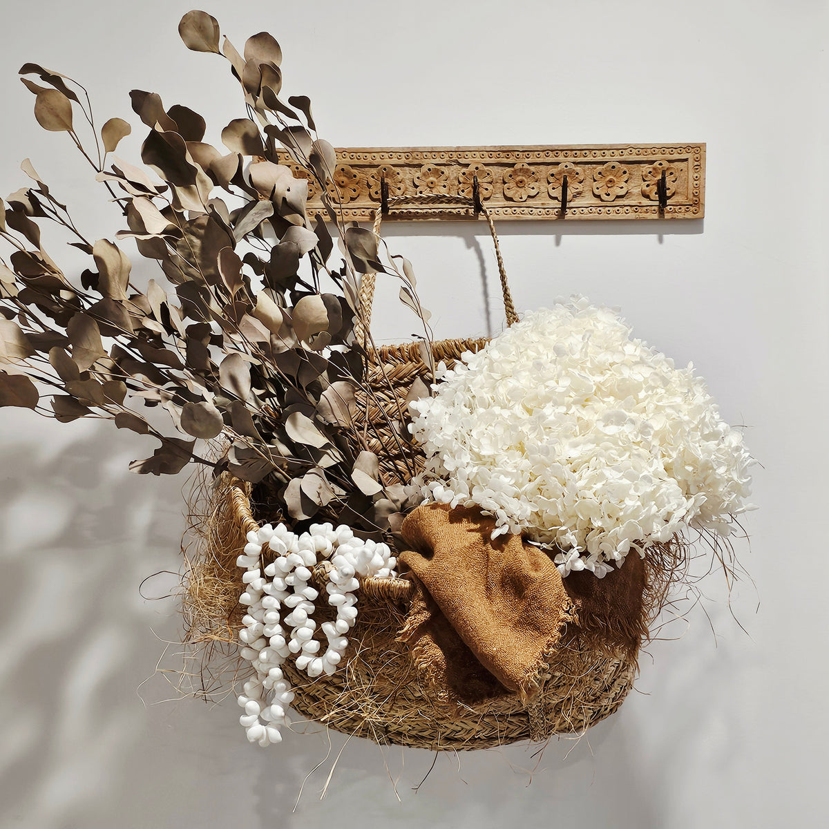 Seychelles Seagrass Basket