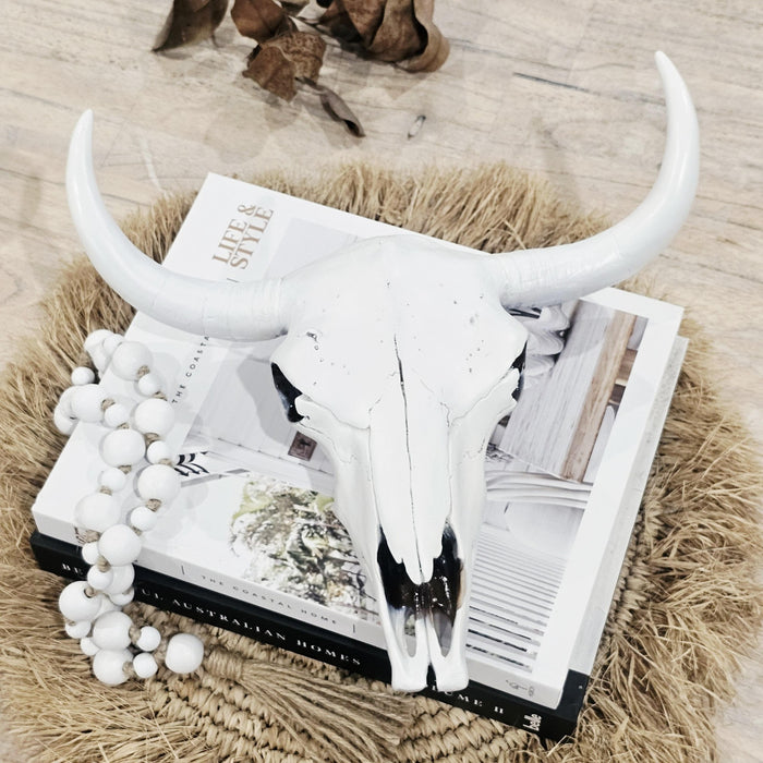 Boho Cow Skull | 30 cm
