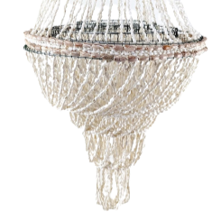 Bora Bora Shell Chandelier.