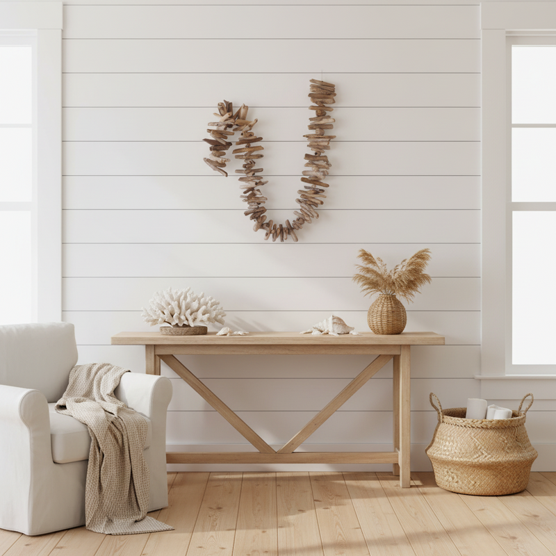Driftwood decor for australian beach houses