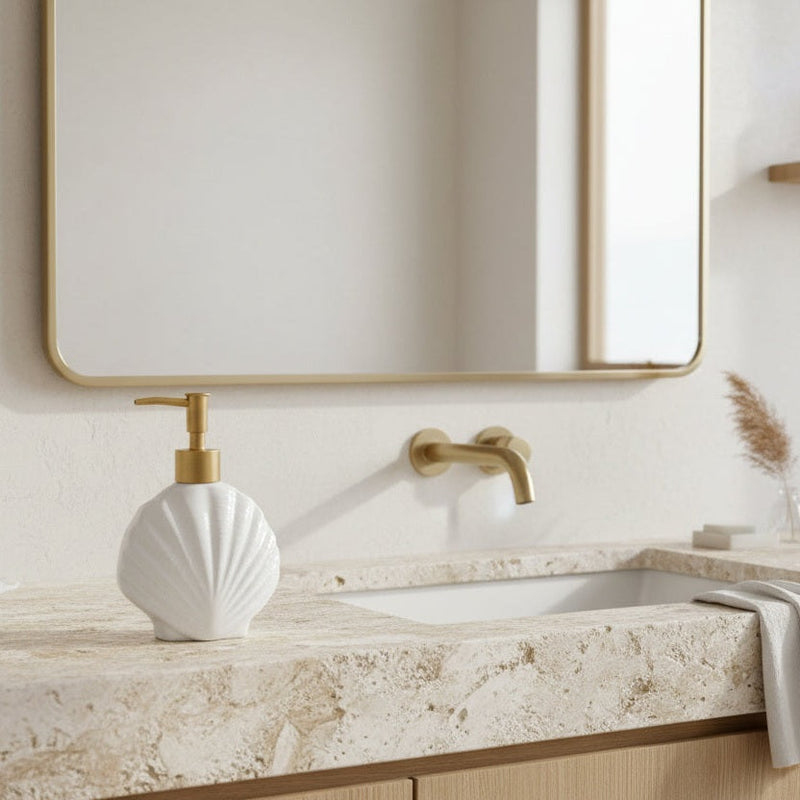Coastal and beach house bathroom accessories