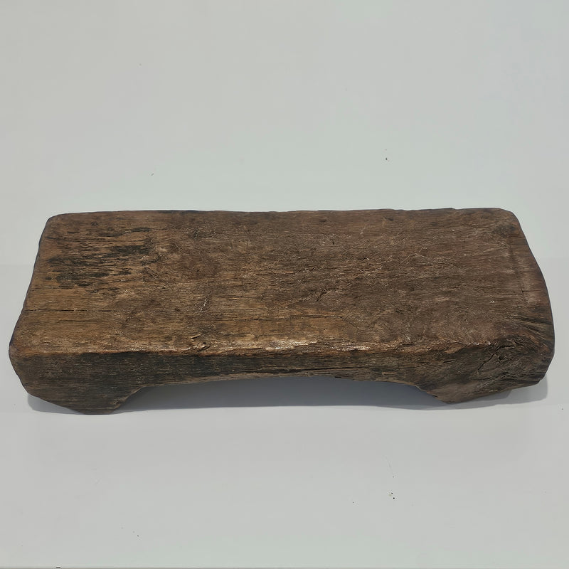 Vintage Wooden Bajot | Wabi