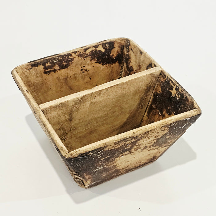 Vintage Wooden Rice Measure