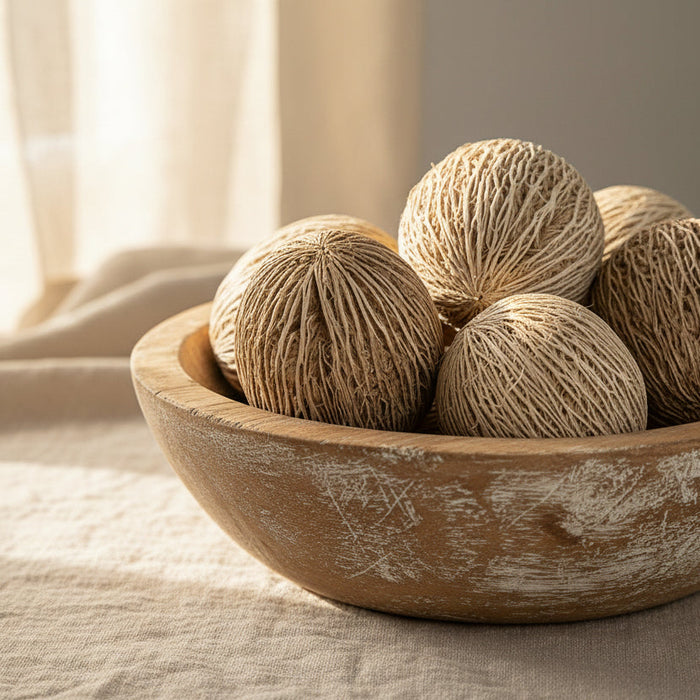Mintola Pod Oval Shaped Botanical Preserved Dried Natural Ball