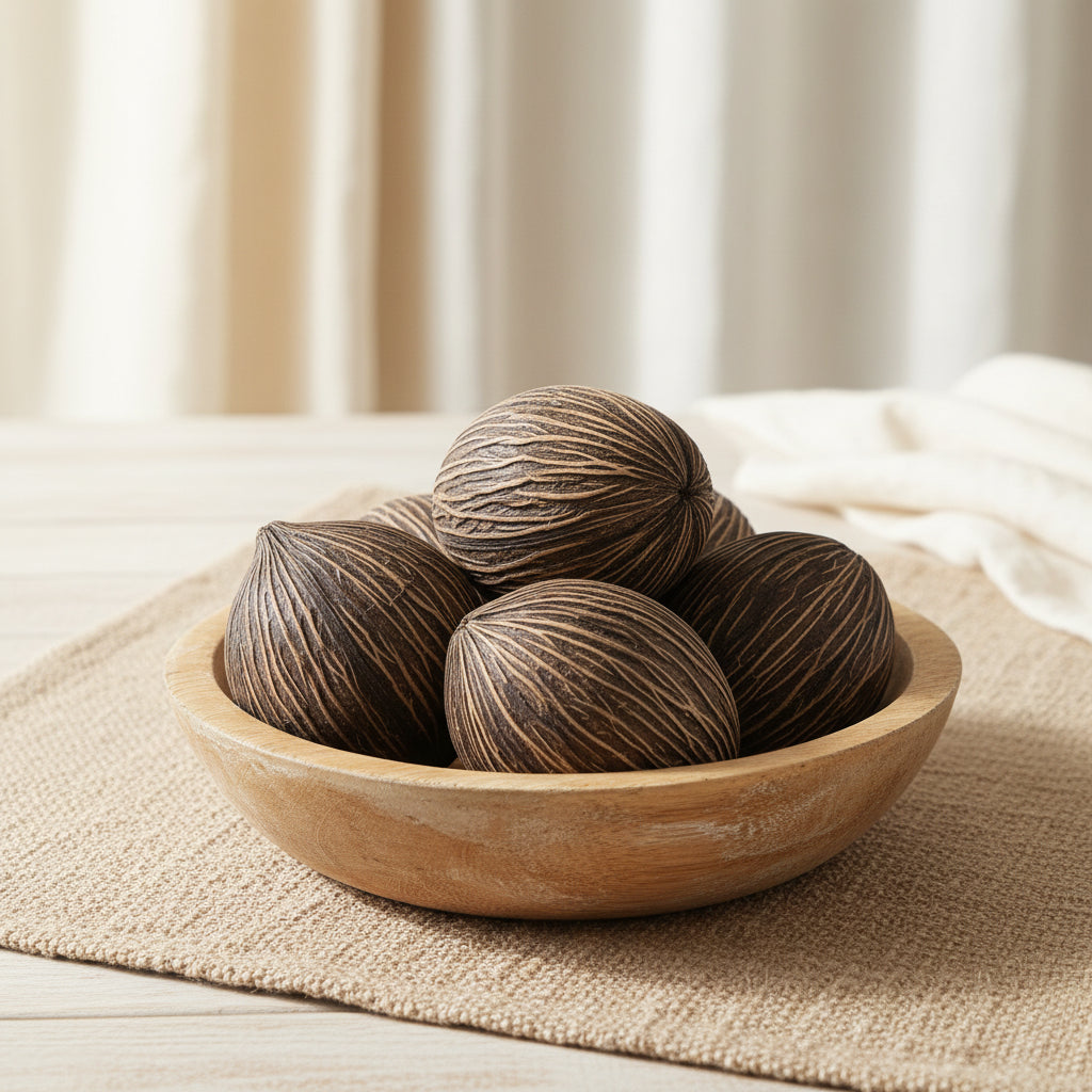 Mintola Pod Oval Shaped Botanical Preserved Dried Natural Ball
