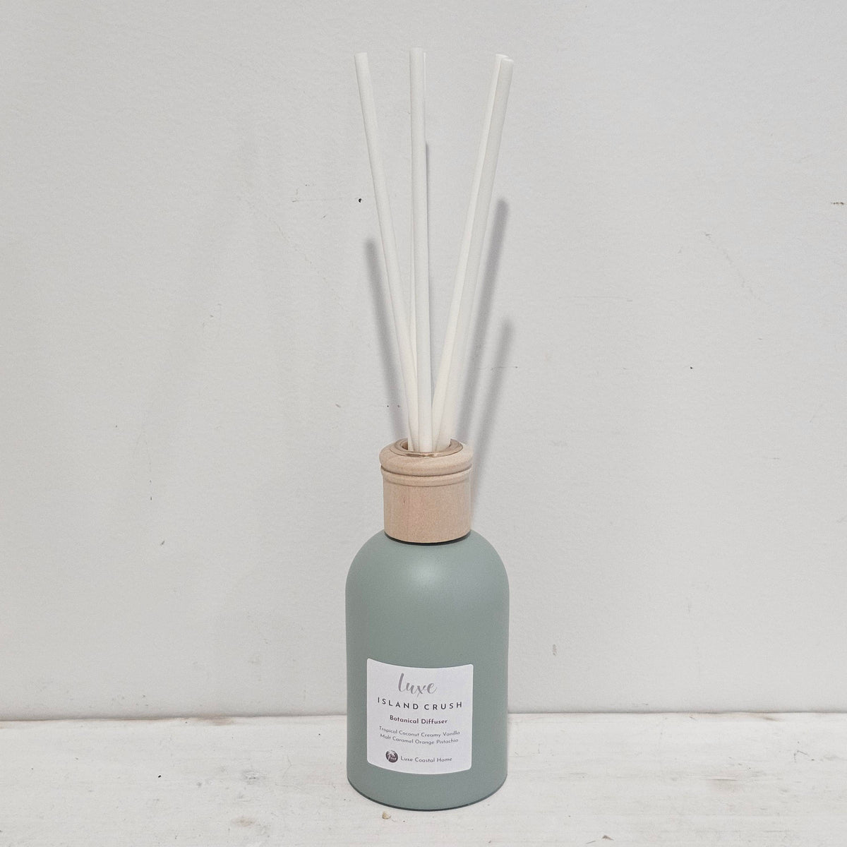 Luxe Reed Diffuser | Sage Boston Jar | White Reeds