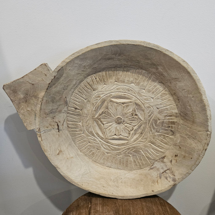 Reclaimed Vintage Decorative Parat Bowl | Style 2