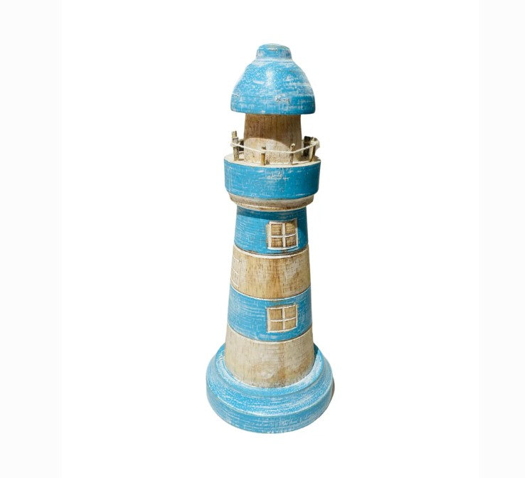 Azure Wooden Lighthouse | Turquoise