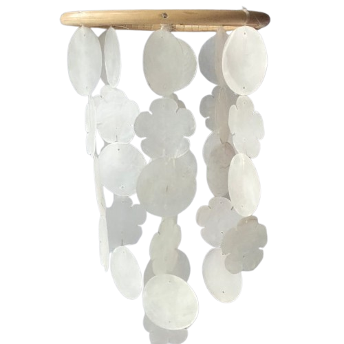 Fleur Capiz Shell Wind Chime