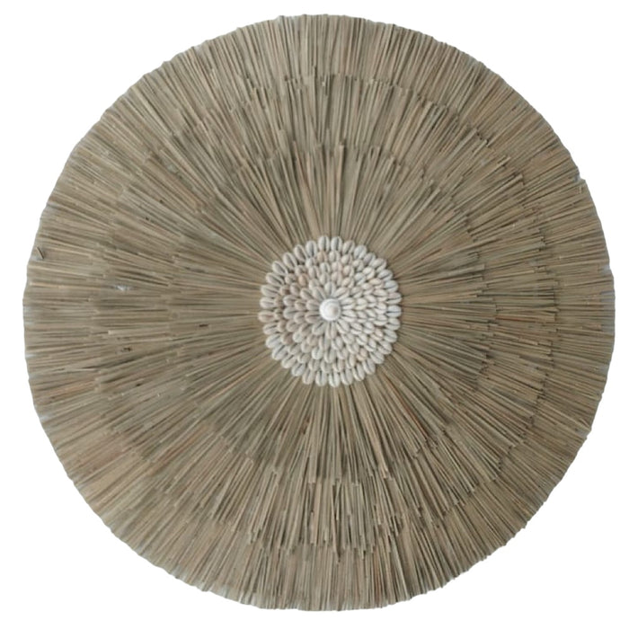 Drifter Reed and Shell Wall Hanging