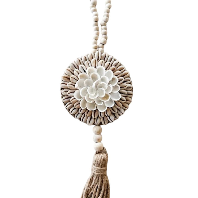 Leilani Shell Halo Wall Necklace | Natural