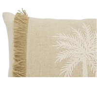 Bora Bora Single Palm Lumbar Cushion