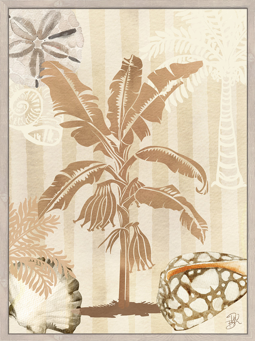 Coco Palm Framed Canvas | Pre Order Arriving next week