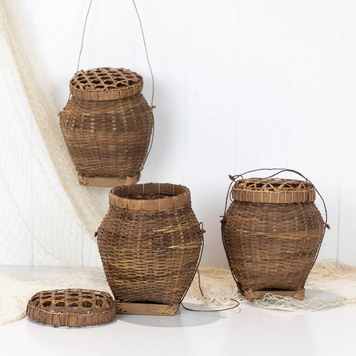 Lombok Woven Bait Basket