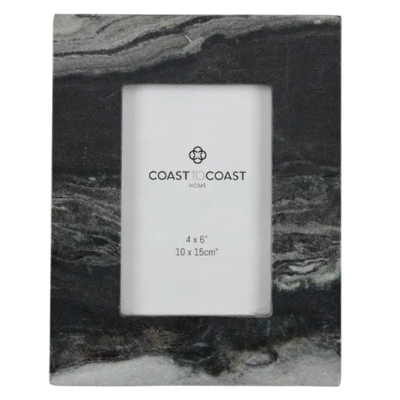 Black Marble Photo Frame