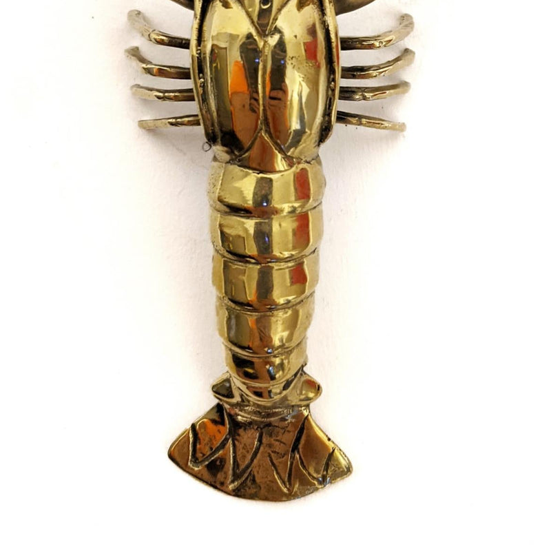 Bay Lobster Sculpture | Brass