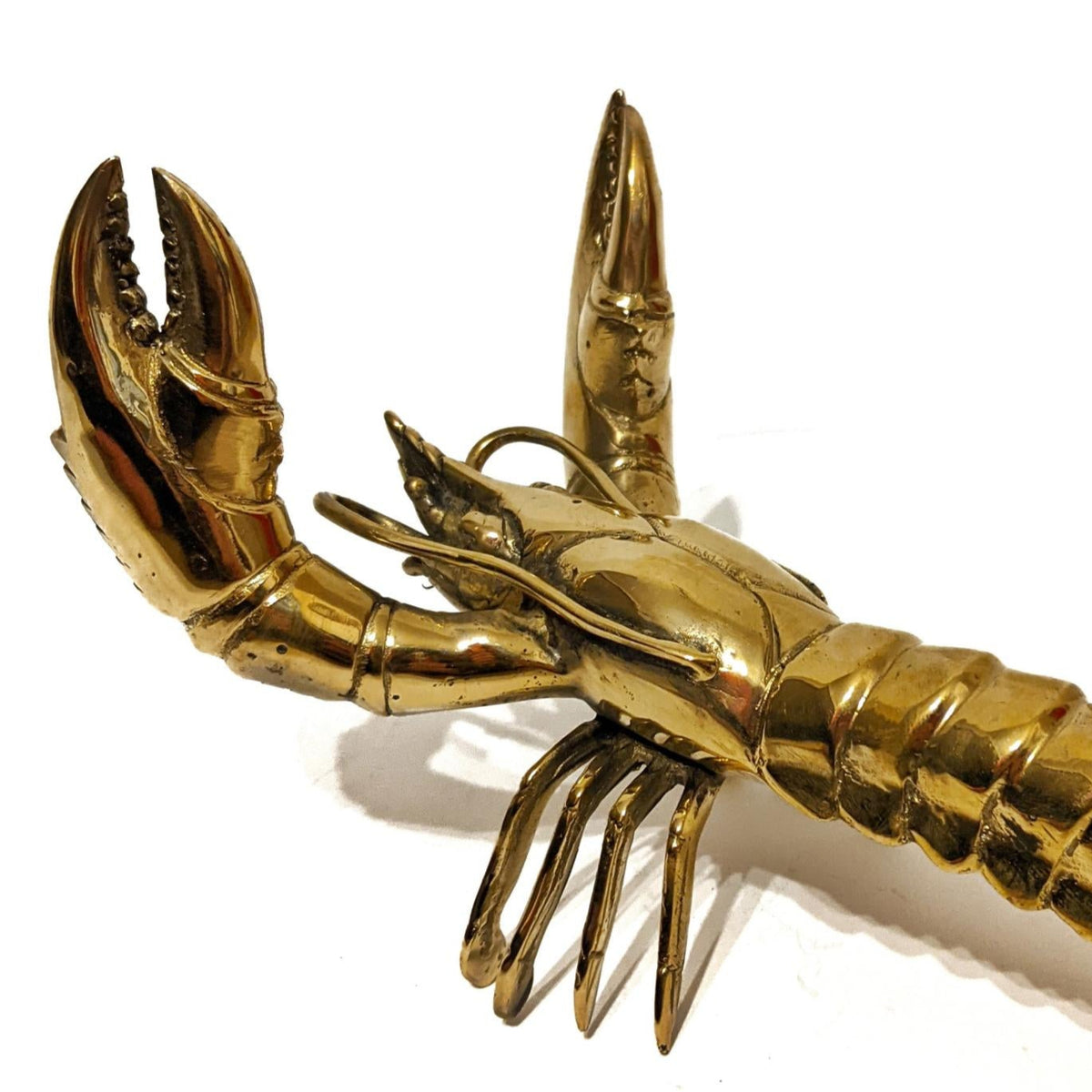 Bay Lobster Sculpture | Brass