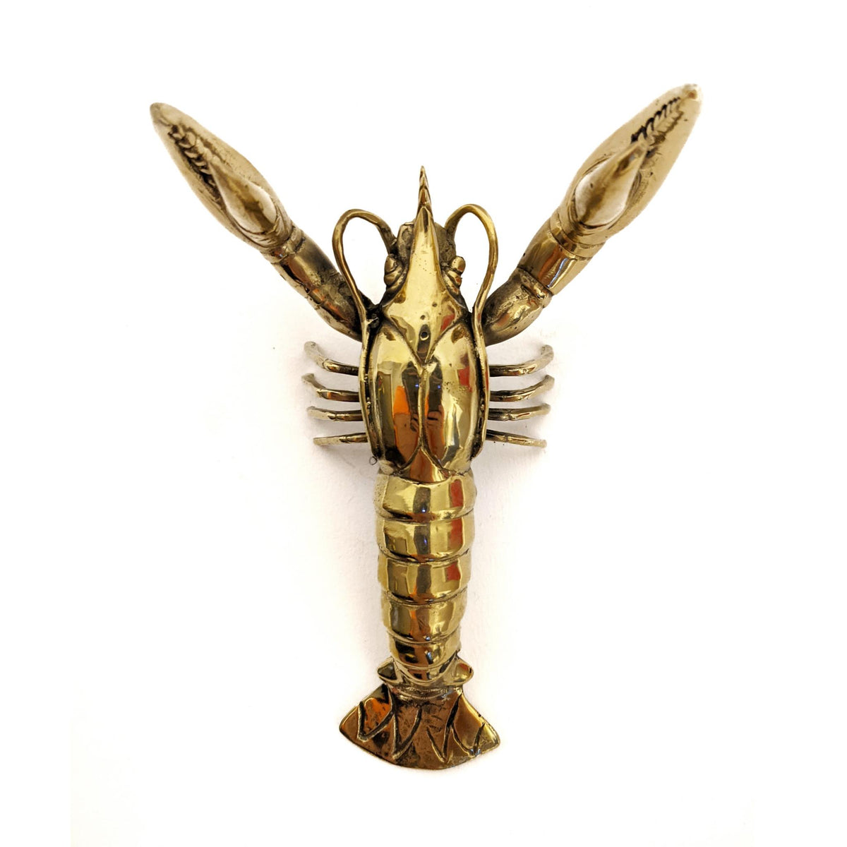 Bay Lobster Sculpture | Brass