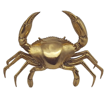 Crab Figurine | Brass