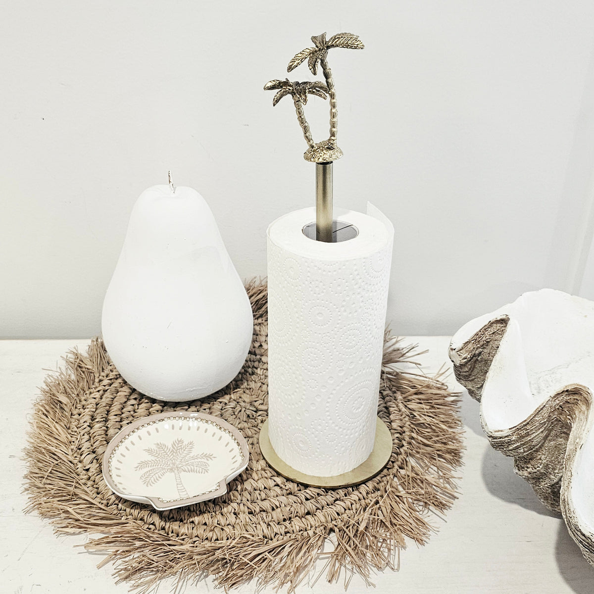 Bahamas Palm Tree Paper Towel Holder 