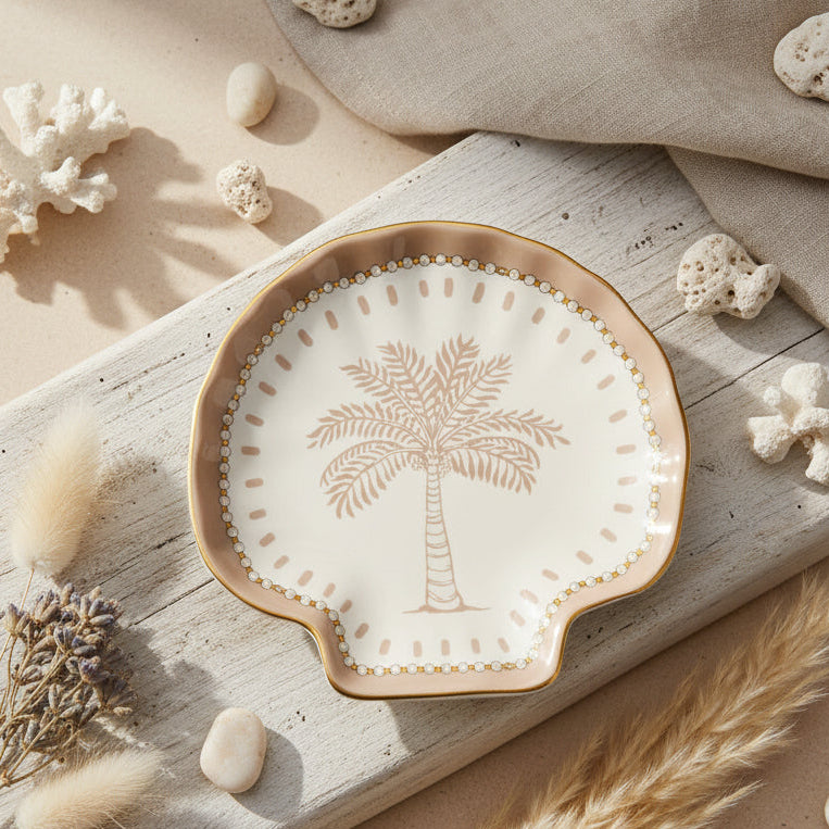 Bahamas Palm Tree Trinket Tray