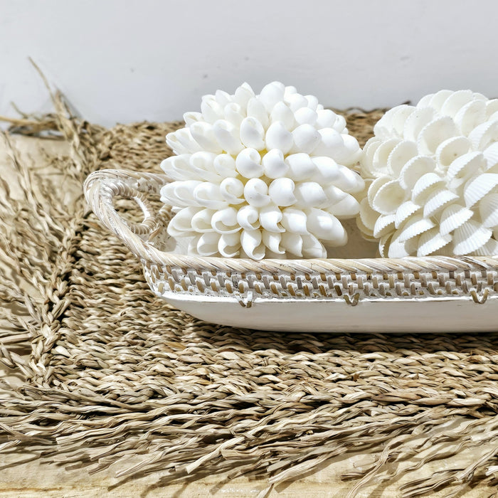 Decorative White Shell Ball