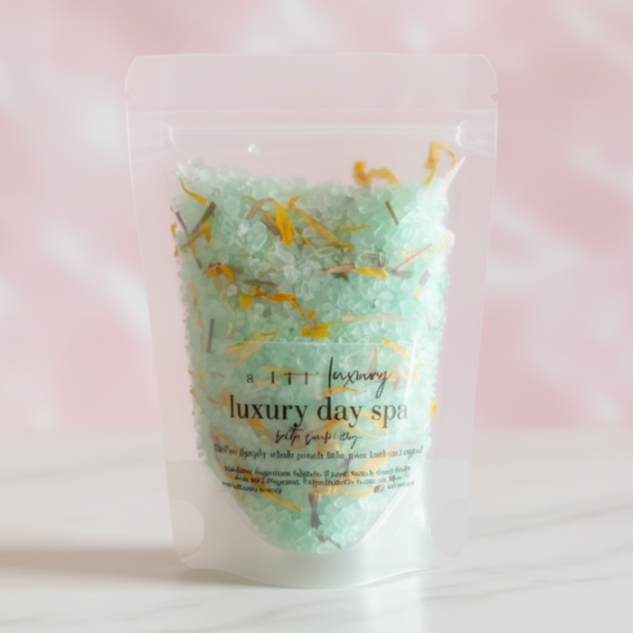 Luxury Botanical Bath Salt Soak | Day Spa
