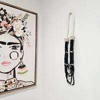 Navajo Shell Wall Necklace | Tassel