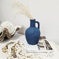 Mediterranean Rustic Urn | Single Handle | 3 Colours