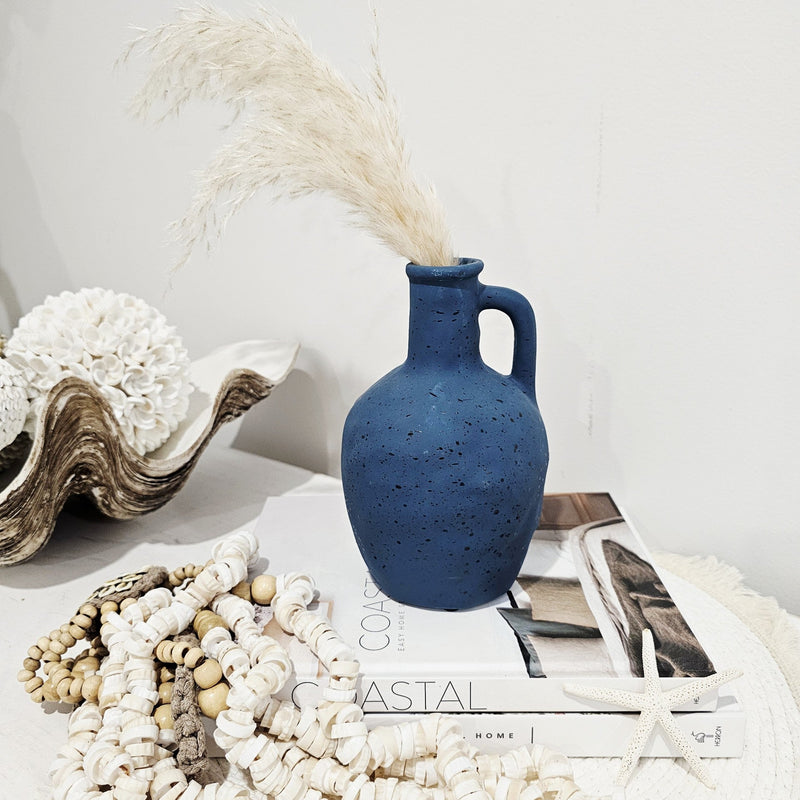 Mediterranean Rustic Urn | Single Handle | 3 Colours