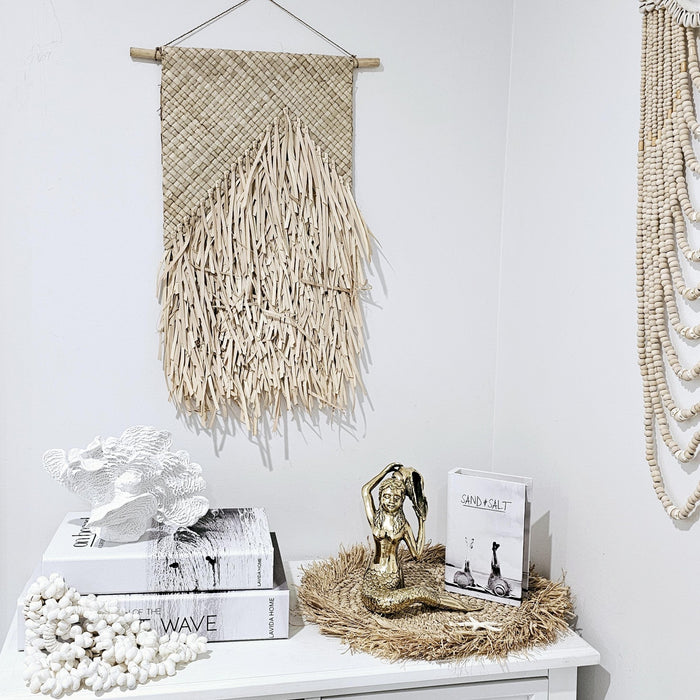 Boheme Pandanus Fringe Wall Hanging