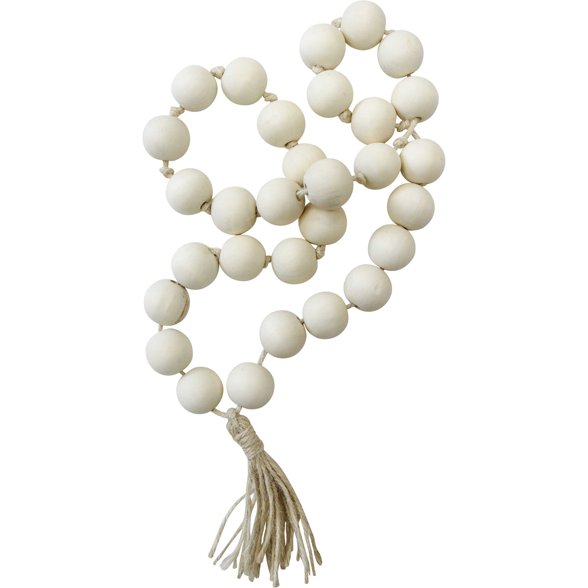 Jumbo Bohemia Wooden Bead Tassel