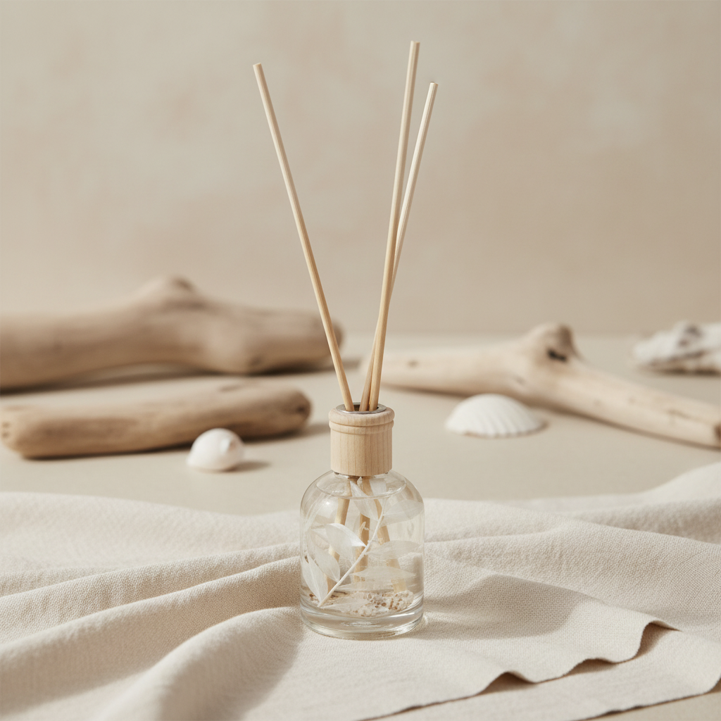 Boston_Botanical_Diffuser_Natural Reeds coastal beach house decor