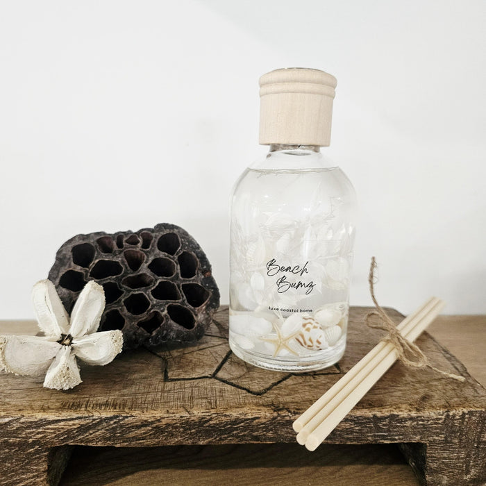 Luxe Botanical Diffuser | Boston Jar | Natural Reeds