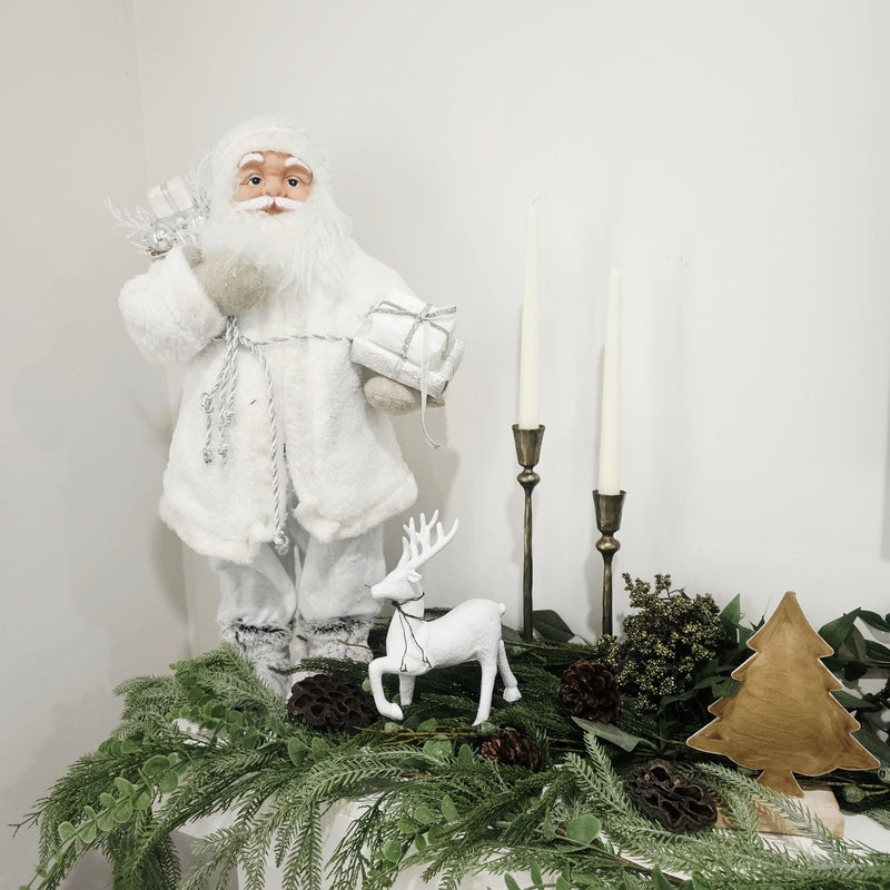 Forged Iron Taper Candlestick Set of 2 | Antique Brass.