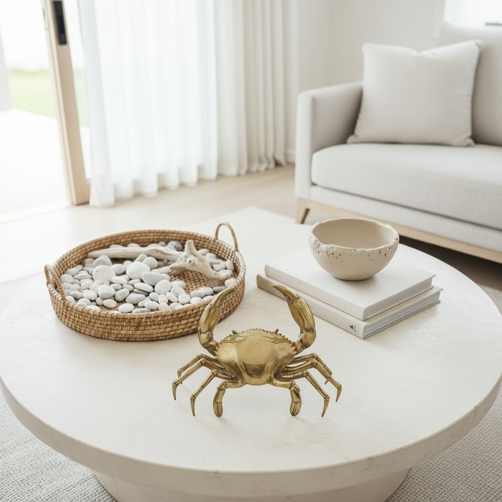 Crab Figurine | Brass
