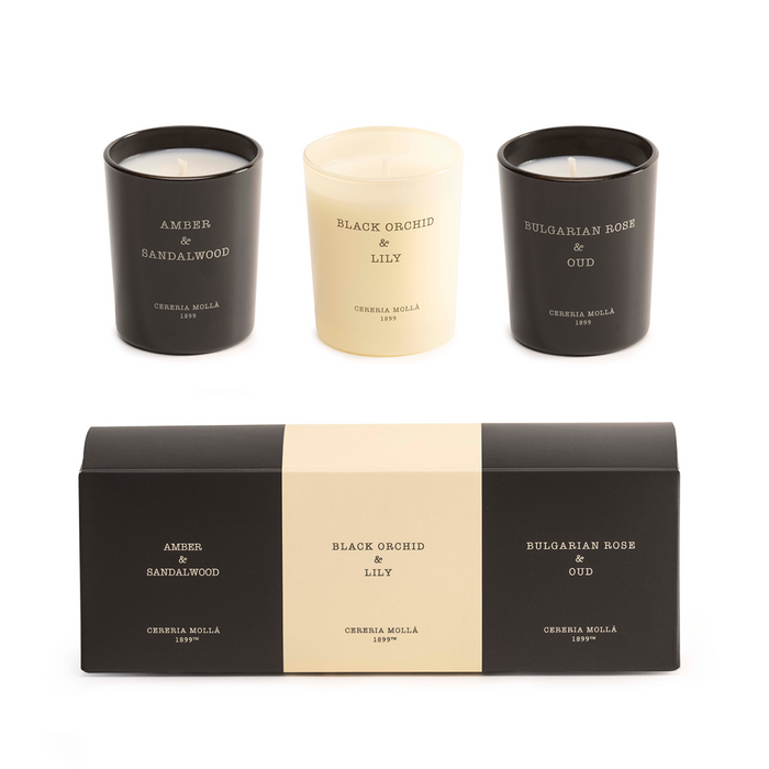Cereria Molla Luxury Candle Set