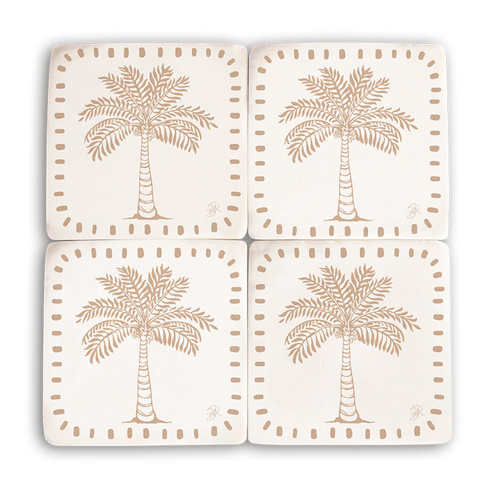 Bahamas Palm Tree Coaster Set | Pre Order Arriving Mid Jan