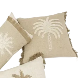 Bora Bora Single Palm Lumbar Cushion