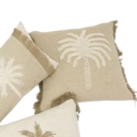 Bora Bora Single Palm Lumbar Cushion