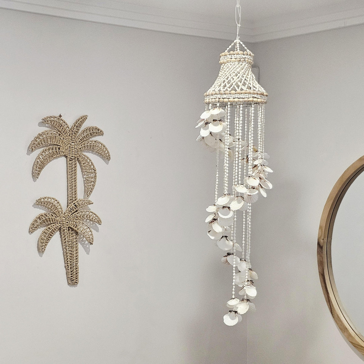 Cabo_Coastal_Decor_Shell_Wind_Chime Balinese  Home Decor Australia