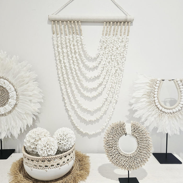 Cayman Waterfall Shell Wall Hanging